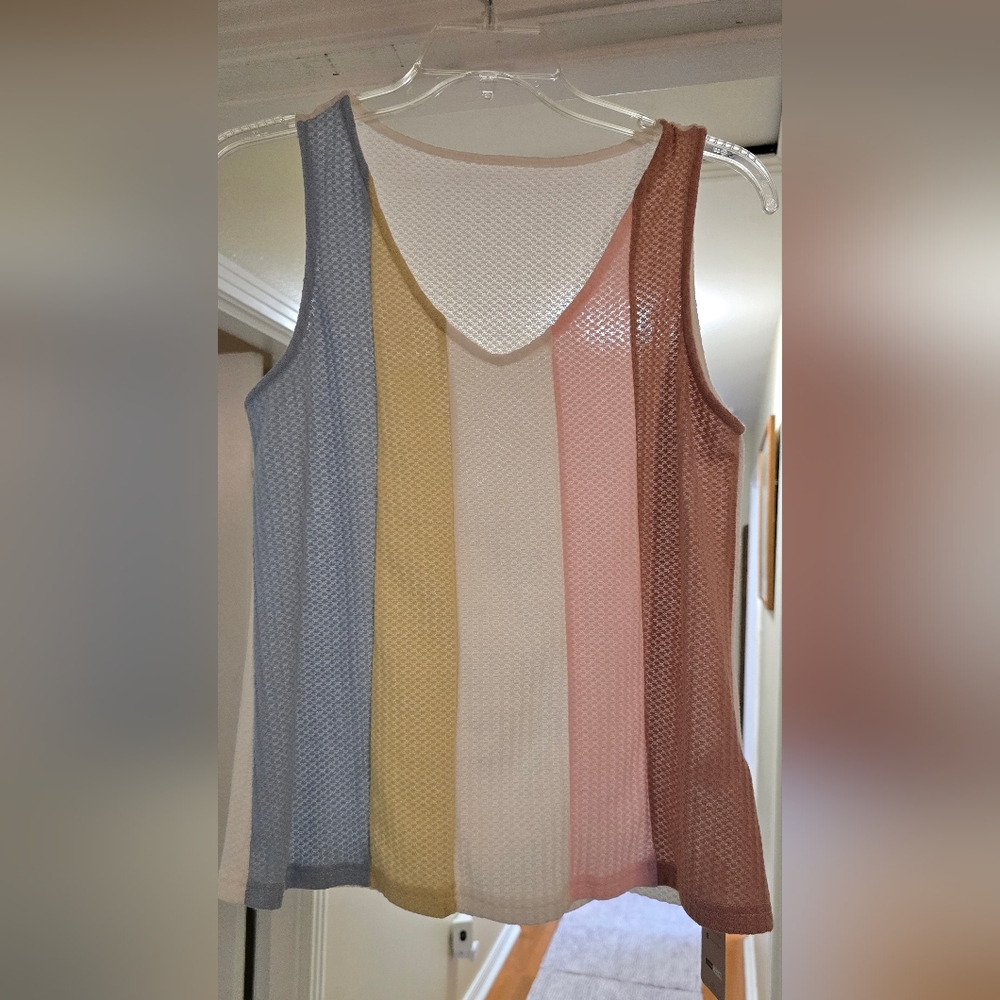 Multicolor Striped Women's Top